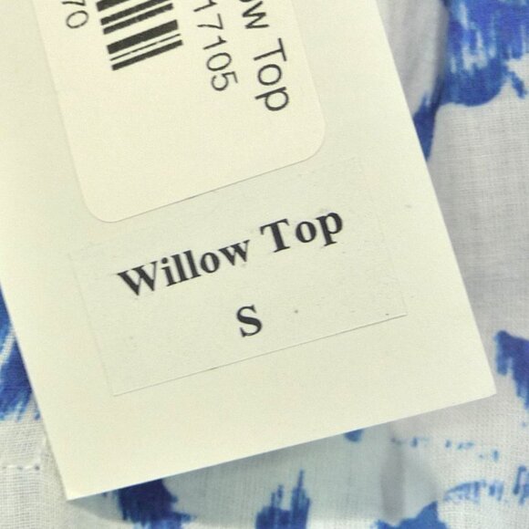 BINDU WHITE MONET WILLOW TOP SMALL - Picture 6 of 10